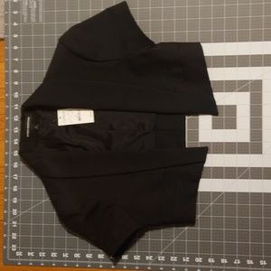 Express cropped blazer black sz 0 (xs)NWT